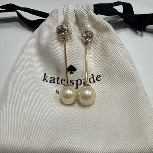 Kate Spade ♠️ New York Pearl dangle earrings